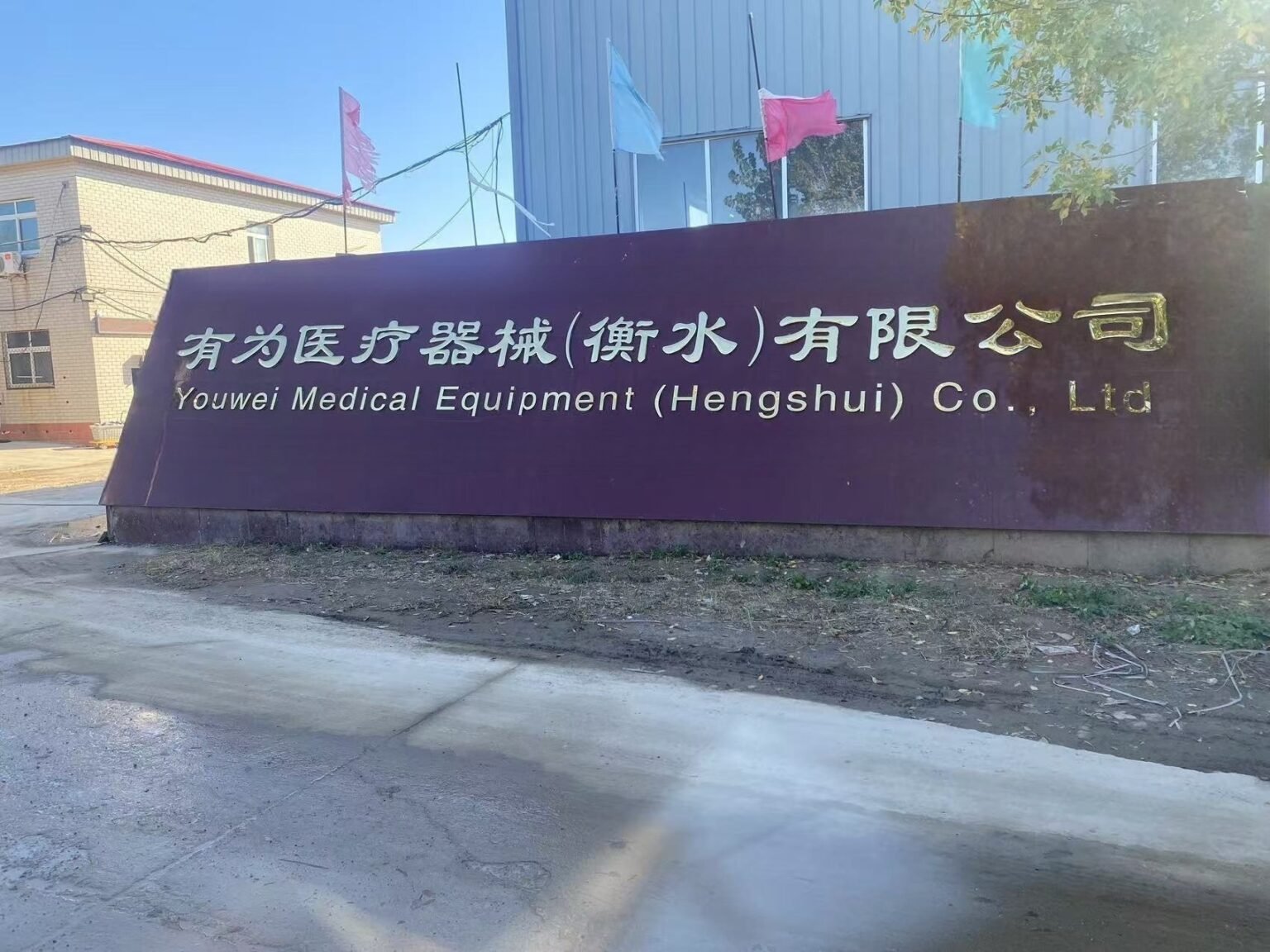 Youwei Medical rollator walker factory in Hengshui, China